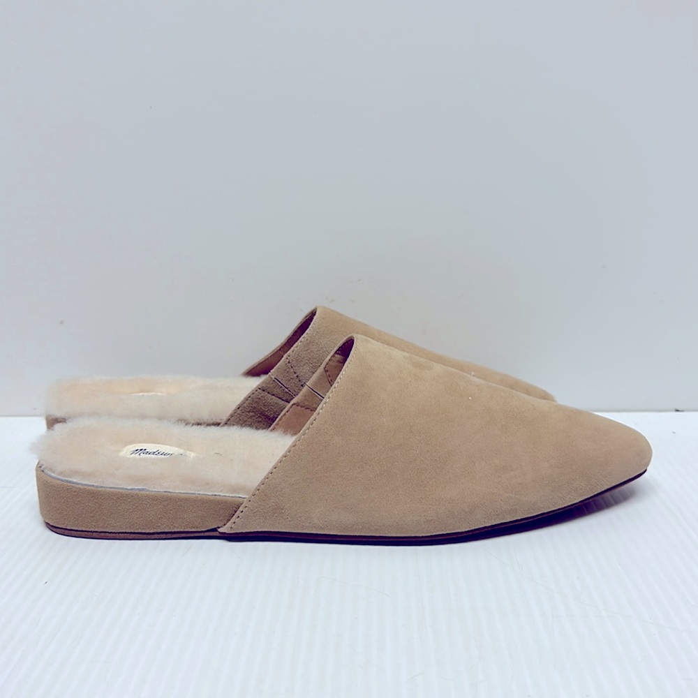 Madewell NEW The Kasey Genuine Shearling Mule Sz 10 NWT